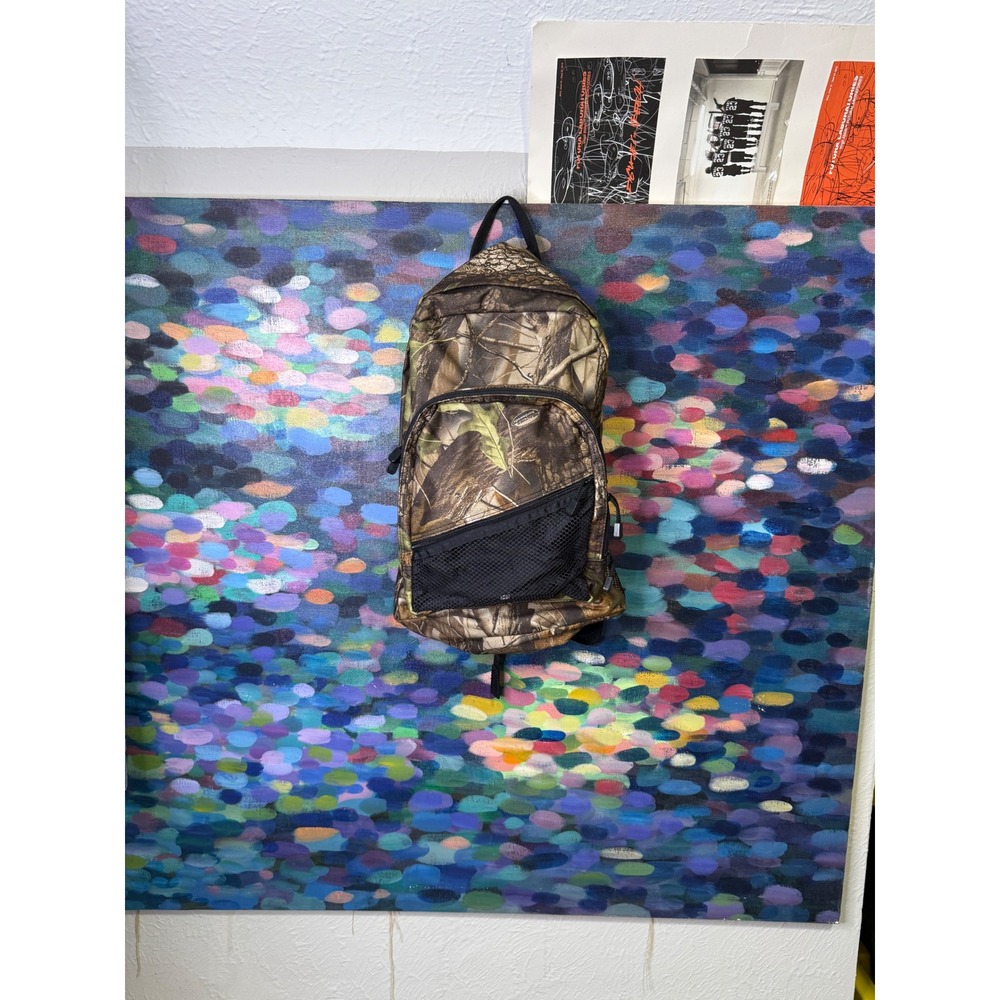 Vintage 2000s realtree camouflage backpack